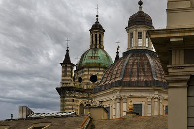 Low angle view of church