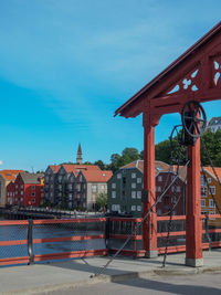 Trondheim city in norway