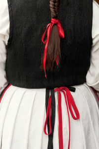 Close-up of woman