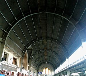 Low angle view of ceiling