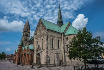 The old ribe cathedral built 1150, denmark