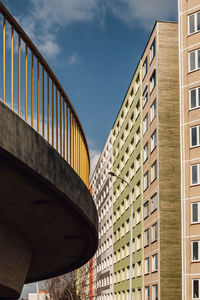 Buildings against sky in city