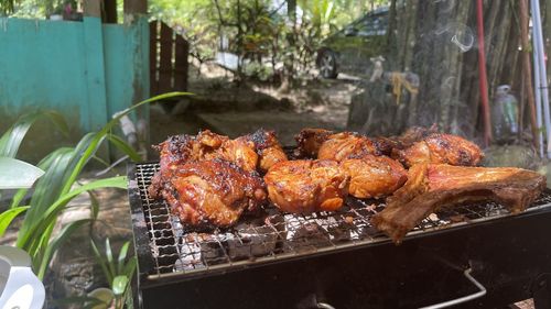 Bbq health food chicken grill