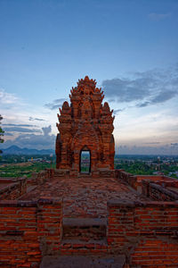 View of a temple