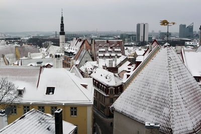 Buildings in city