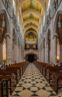 Interior of cathedral