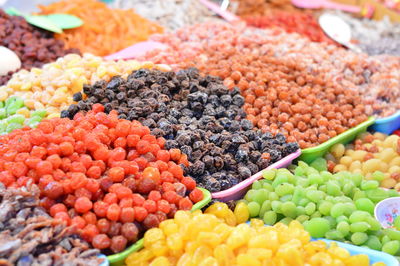 Close-up of vegetables in market