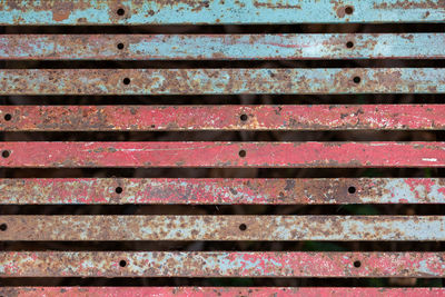 Full frame shot of rusty metal