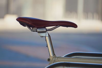 Close-up of bicycle