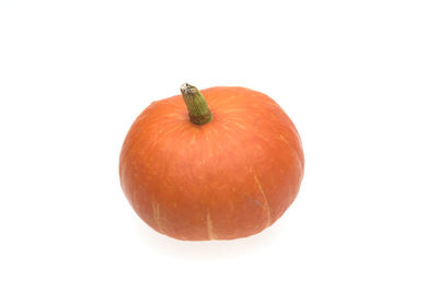 Close-up of apple against white background