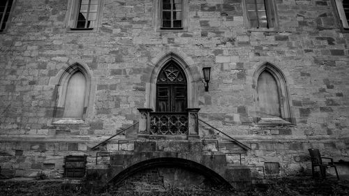 Arch of old building