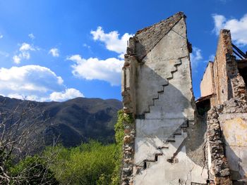View of mountain against sky