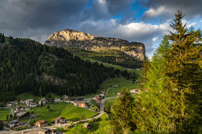 Panoramic view of landscape against sky