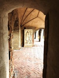 Interior of old building