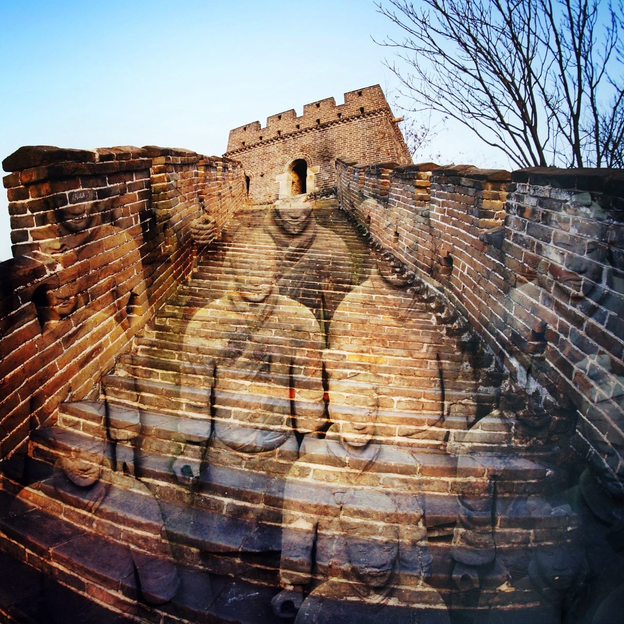 architecture, built structure, building exterior, history, old, place of worship, low angle view, religion, the past, ancient, church, spirituality, clear sky, stone wall, famous place, travel destinations, old ruin, sky, ancient civilization