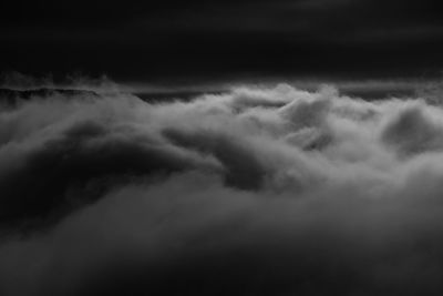 Low angle view of clouds in sky