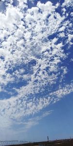 Low angle view of cloudy sky