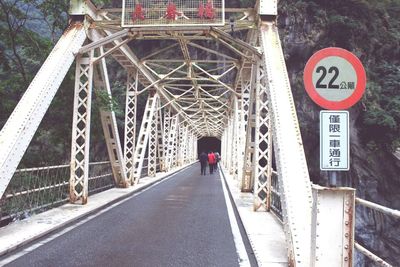 Bridge over road