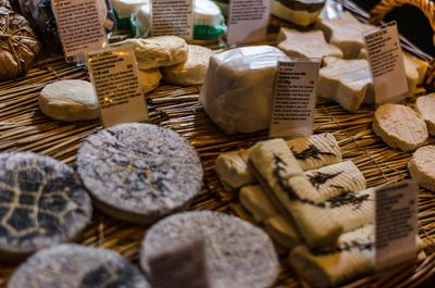 Full frame shot of wicker basket