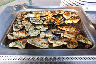 Close-up of food in plate