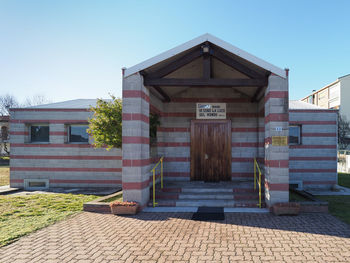 Exterior of building against sky