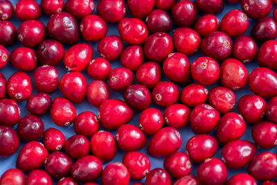 Full frame shot of strawberries