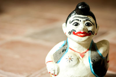 Close-up of buddha statue