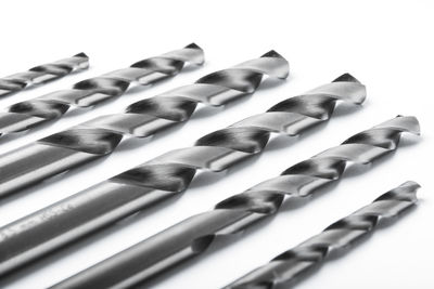 Close-up of food against white background