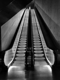 Staircase in modern building