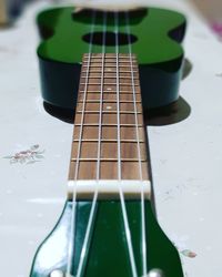 Close-up of guitar