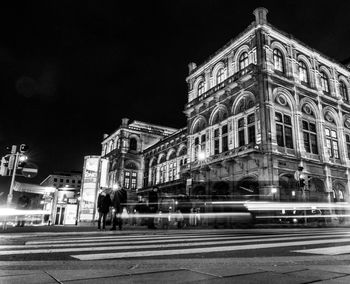 View of building at night