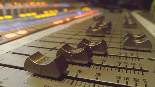 Close-up of computer keyboard