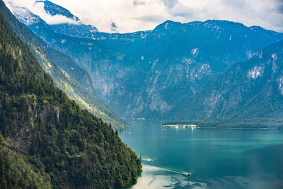 Views over the königslake and mountains