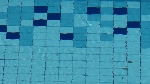Full frame shot of swimming pool