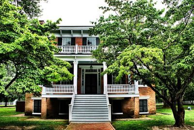 House against clear sky