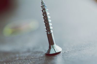 Close up of screw