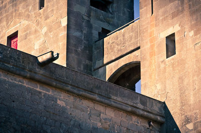 Low angle view of old building