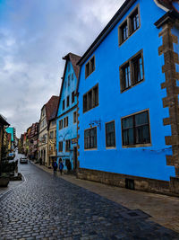 Street amidst buildings in town