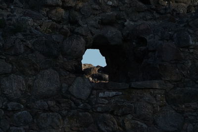 View of an rock formation