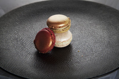 Close-up of dessert on table