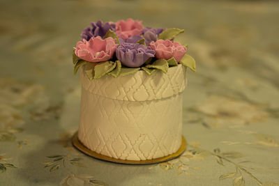 Close-up of rose bouquet