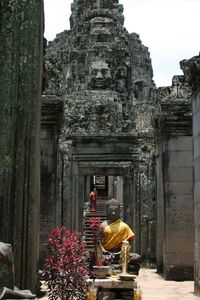 Statue in temple