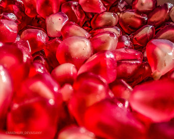 Full frame shot of cherries