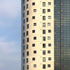 Low angle view of office building