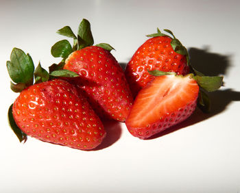 Close-up of strawberries