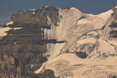 Panoramic view of mountain against sky