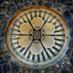 Low angle view of ceiling