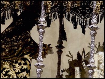 Reflection of trees in water