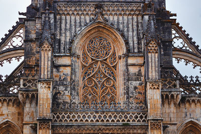 Low angle view of ornate building