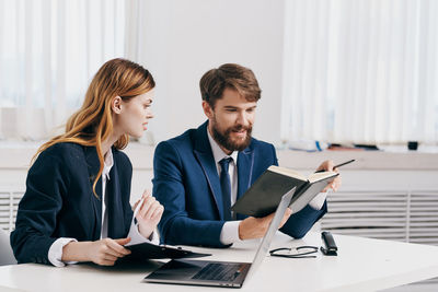 Woman working in office